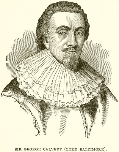 Sir George Calvert (Lord Baltimore) da English School