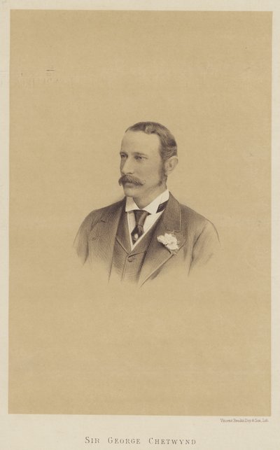 Sir George Chetwynd (litografia) da English School