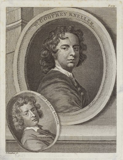 Sir Godfrey Kneller e John Zackary Kneller da English School