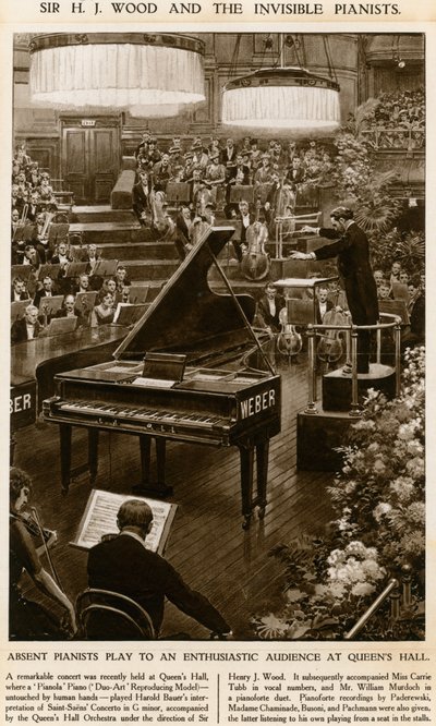 Sir Henry Wood e i pianisti invisibili da English School