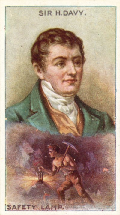 Sir Humphry Davy, lampada di sicurezza da English School