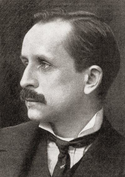 Sir James Matthew Barrie, da The World and His Wife, pubblicato nel 1907 da English School