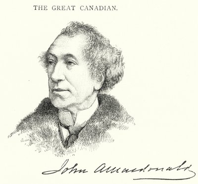 Sir John Alexander Macdonald da English School