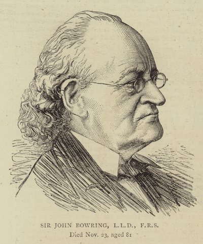 Sir John Bowring, LLD, FRS da English School