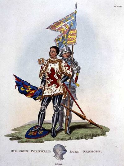 Sir John Cornwall, Lord Fanhope da English School