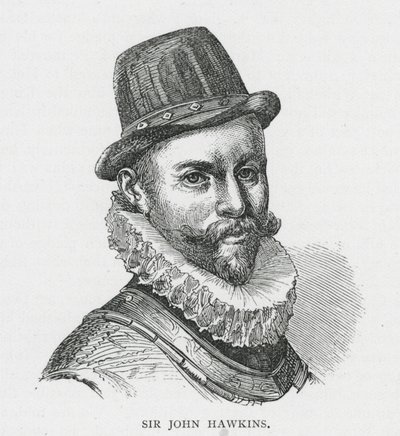Sir John Hawkins (incisione) da English School