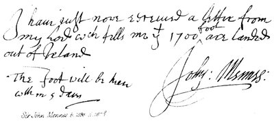 Sir John Mennes, n. 1598, m. 16701 da English School