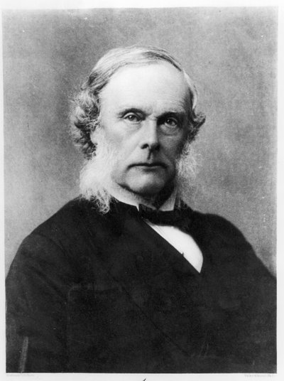 Sir Joseph Lister inciso da Walker e Boutall da English School