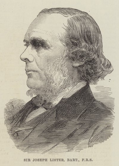 Sir Joseph Lister, baronetto, FRS da English School