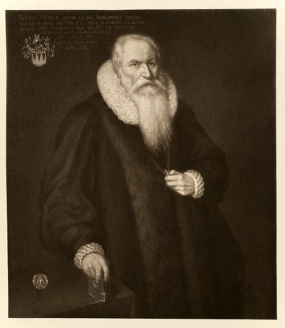 Sir Peter Young, da James I e VI, stampato da Manzi Joyant & Co. Parigi, 1904 da English School
