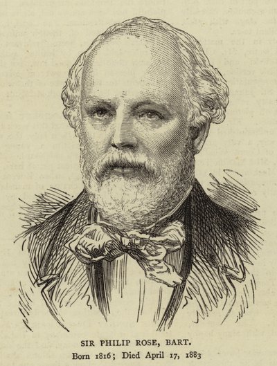 Sir Philip Rose, Barone da English School