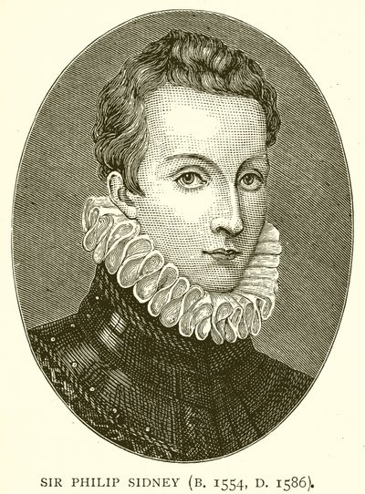 Sir Philip Sidney (n. 1554, m. 1586) da English School