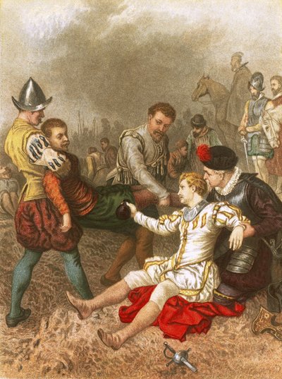 Sir Philip Sidney a Zutphen da English School