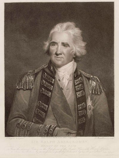 Sir Ralph Abercromby, Cavaliere del Bagno, c.1800 (incisione a puntini) da English School