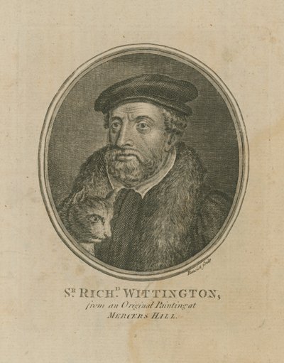 Sir Richard Whittington da un dipinto alla Mercers Hall da English School