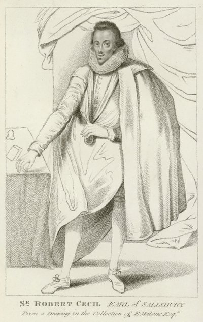 Sir Robert Cecil, conte di Salisbury da English School