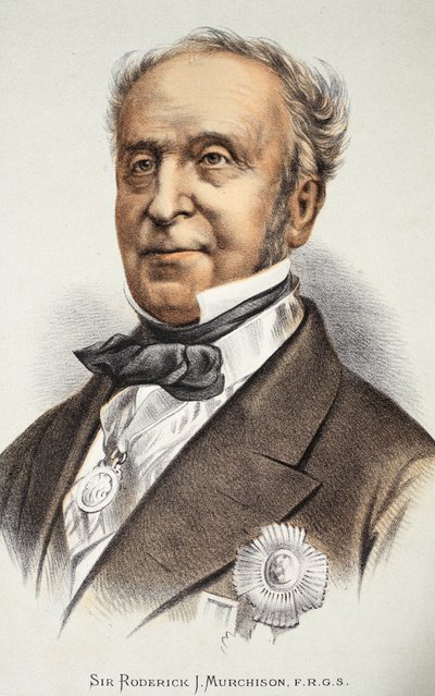 Sir Roderick Murchison, illustrazione da L
