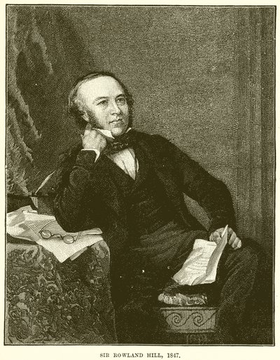 Sir Rowland Hill, 1847 da English School