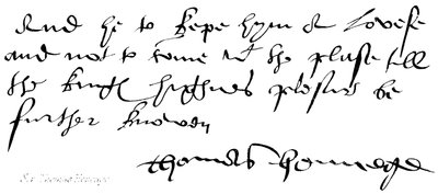 Sir Thomas Heneage da English School