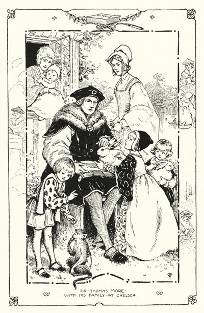 Sir Thomas More con la sua Famiglia a Chelsea da English School