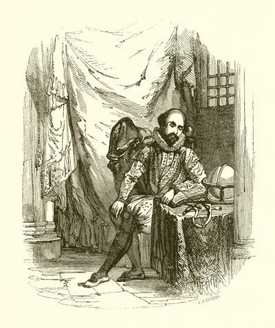 Sir Walter Raleigh nella Torre da English School