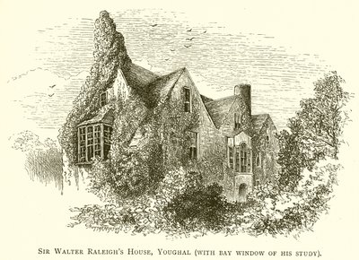 Casa di Sir Walter Raleigh, Youghal (con finestra a bovindo del suo studio) da English School