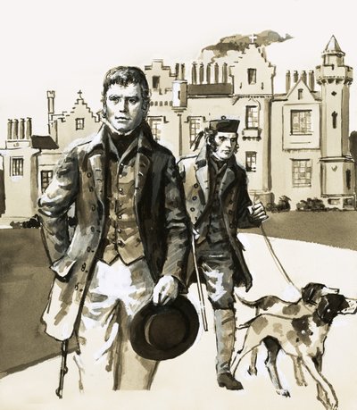 Sir Walter Scott a spasso con Tom Purdie da English School