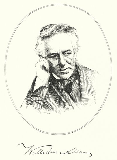 Sir William Allan (incisione) da English School