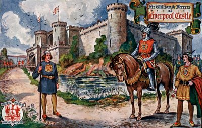Sir William De Ferrers al Castello di Liverpool da English School