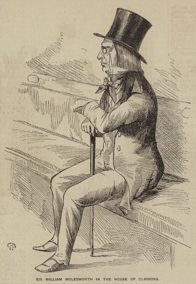 Sir William Molesworth nella Camera dei Comuni da English School