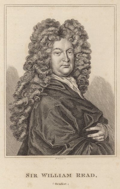 Sir William Read, Oculista da English School