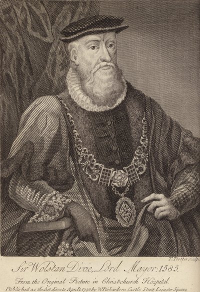 Sir Wolstan Dixie, sindaco da English School