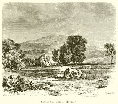 Sito della villa di Orazio da English School