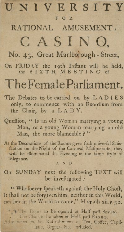 Sesta riunione del Parlamento Femminile da English School