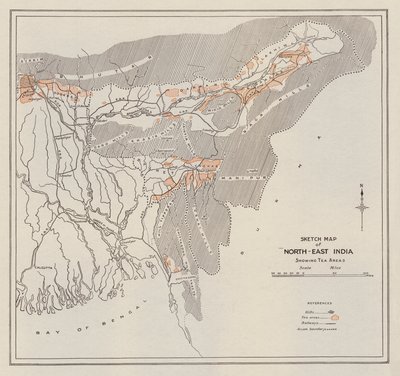 Mappa Schizzata del Nord-Est dell