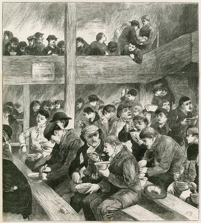 Schizzo alla cena dei ladri di Ned Wright da English School