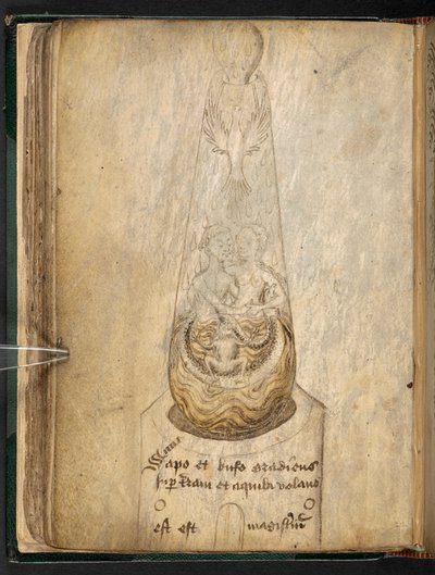 Schizzo per un disegno alchemico, Inghilterra da English School