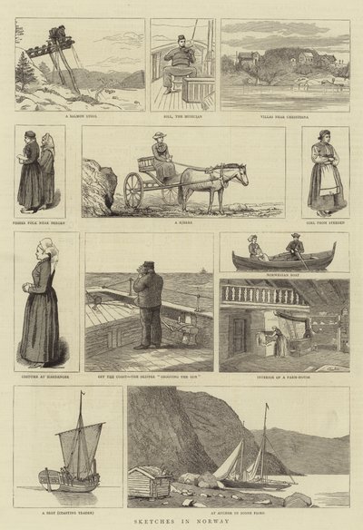 Schizzi in Norvegia da English School
