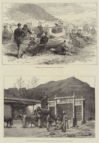 Schizzi della Cina da English School