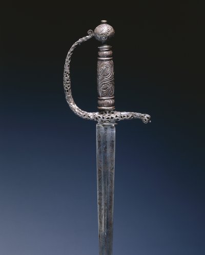Spada piccola, c.1650 da English School