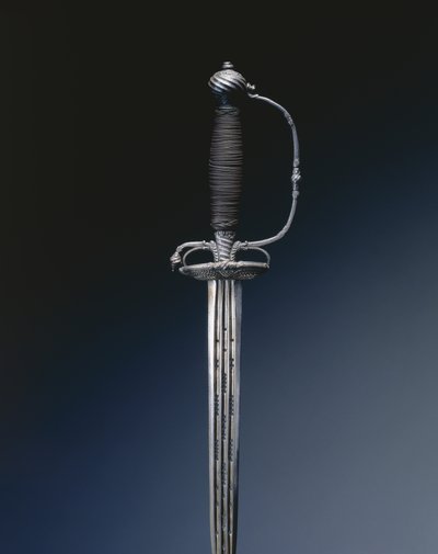 Spada piccola, c.1720-60 da English School
