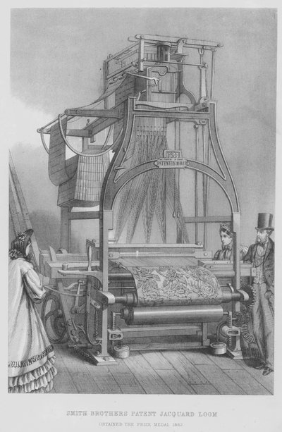 Telaio Jacquard brevettato dai fratelli Smith, Medaglia d