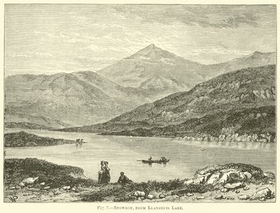Snowdon, dal lago Llanberis da English School