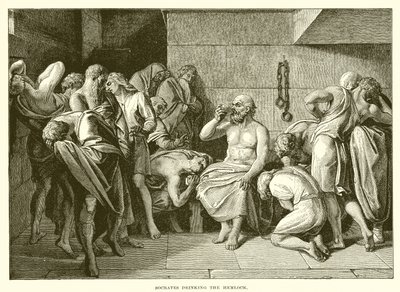 Socrate beve la cicuta da English School