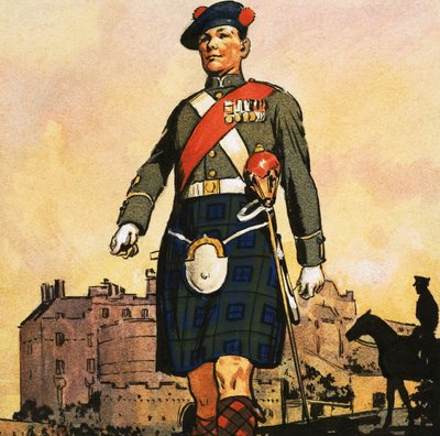 Soldato del Black Watch da English School