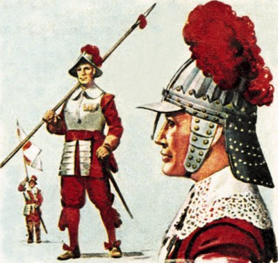Soldati della Honourable Artillery Company da English School