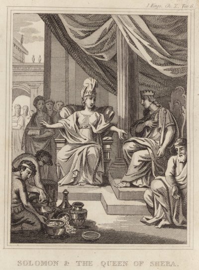 Salomone e la regina di Saba da English School