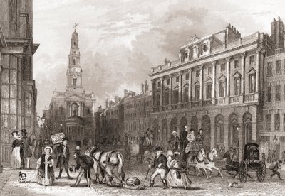 Somerset House, The Strand, Londra, Inghilterra da English School