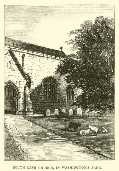 Chiesa di South Cave, nel Parco dei Washington da English School