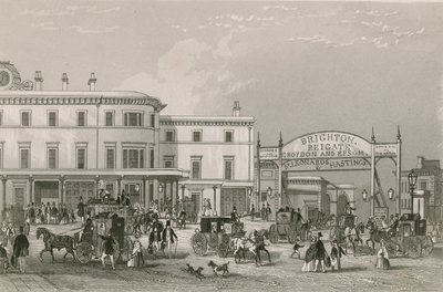 Stazione ferroviaria della South Eastern, London Bridge da English School